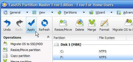 Як розбити диск на розділи в Windows XP