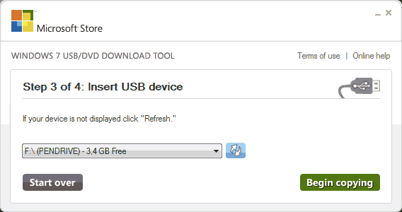 Windows 7 download tool